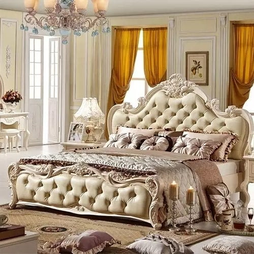 Tempat Tidur Dengan Laci Warna Putih